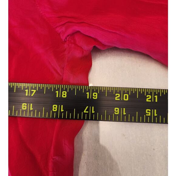 NWT Johnny Was Bethanie Tunic Red Embroidered SZ Small Boho - Picture 6 of 7